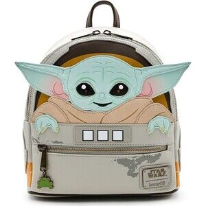 Loungefly Mandalorian Baby Yoda/Grogu Mini Backpack From Hollywood Studios!